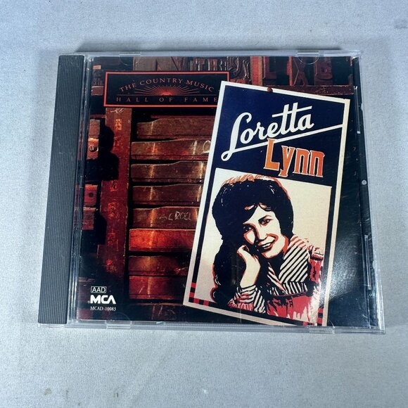 Loretta Lynn The Country Music Hall Of Fame Series 1991 CD MCA Classic Hits - Picture 1 of 3